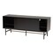 Baxton Studio Truett Modern Dark Brown Finished Wood and Two-Tone Black and Gold Metal TV Stand 226-12494-ZORO - alternate 10